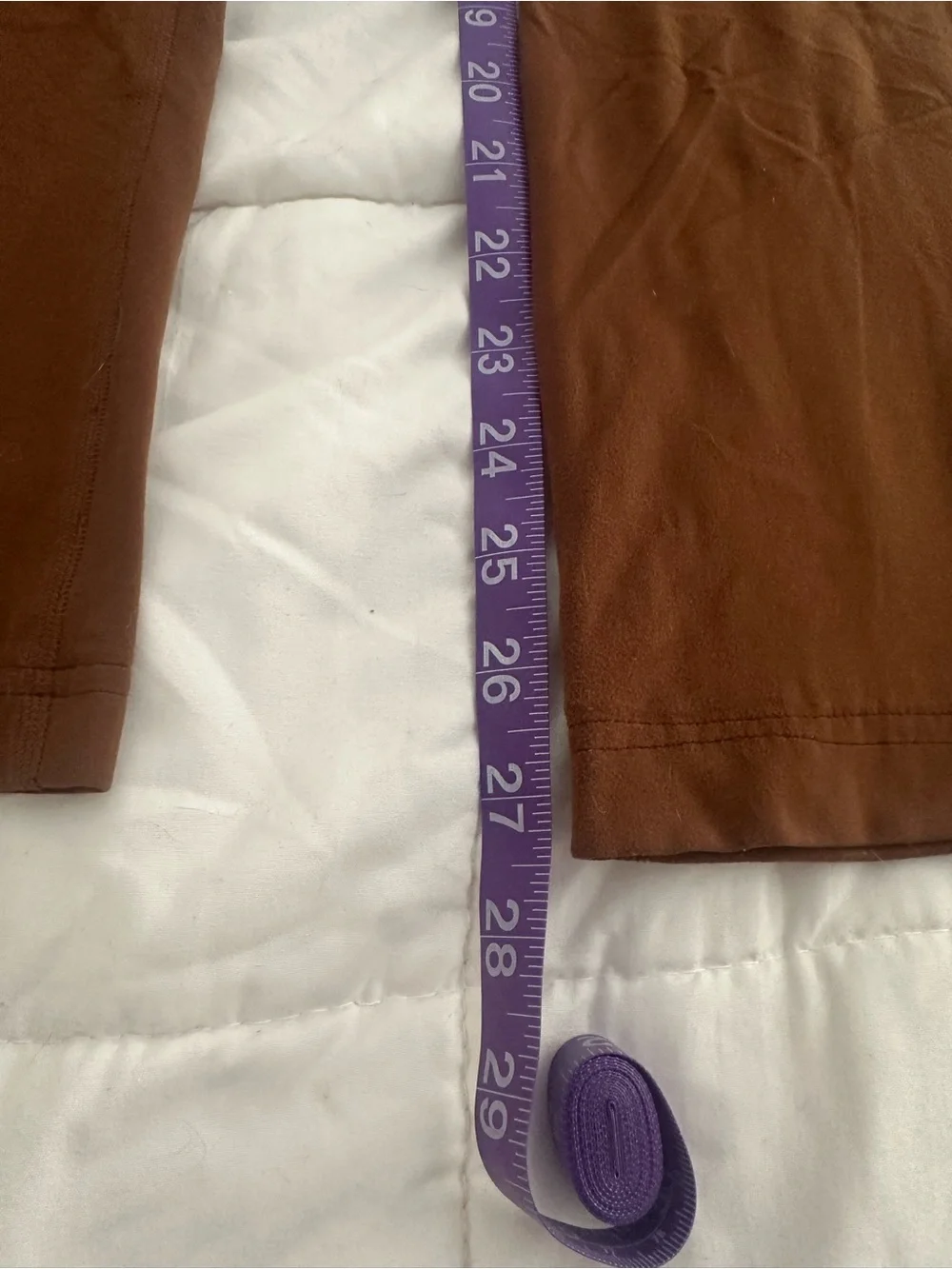 Lululemon High-Waist Brown Flared Groove Yoga Pants